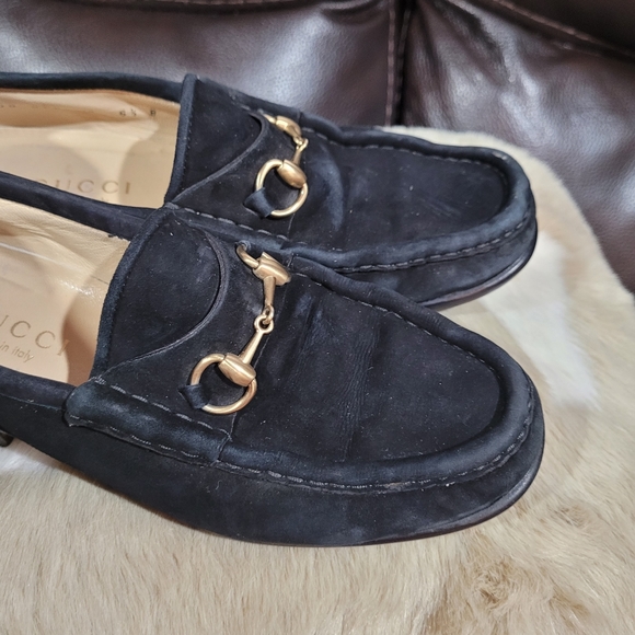 Authentic Gucci vintage horsebit clog mules size 6.5B - Picture 7 of 15